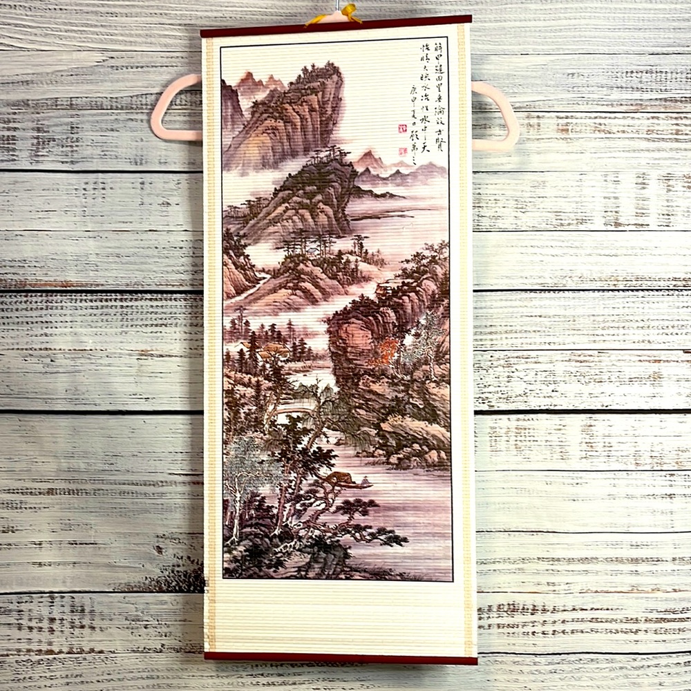 🔥 SALE Chinese Landscape Asian Art Traditional Wall Hanging Decoration